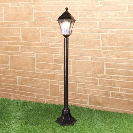 Светильник садово-парковый Apus F черное золото (GL 1009F) | a043117 Elektrostandard