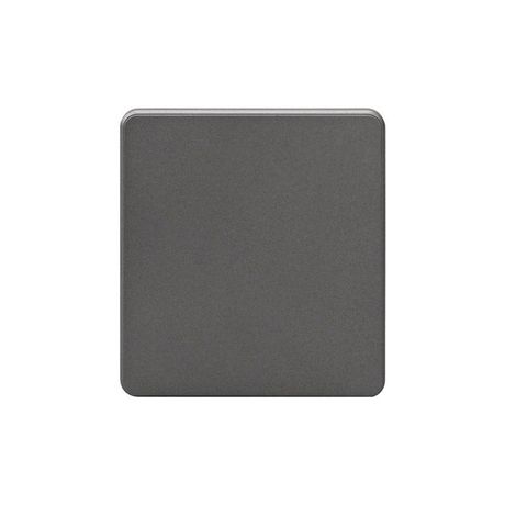 Выключатель 1-кл. СП ROUND MIELE 10А титан Kranz KR-78-0705-2