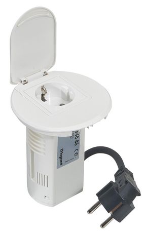Органайзер настольный 2К+З+USBcharge белая - 054085 Legrand