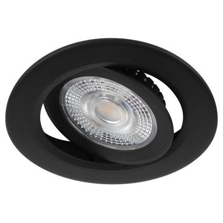 Светильник светодиодный встраиваемый KL LED 25A-5 3K BK SET 10 круглый поворотный черный 5Вт 3000К набор шт | Б0070935 MC MC (Энергия света) арт. Б0070935