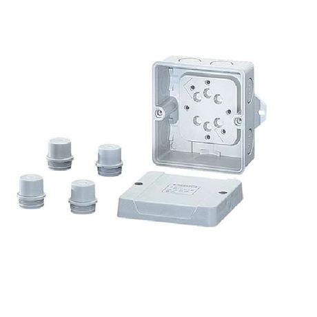 Коробка распределительная ОП 88х88х53мм IP65 D 9120 наружн. крепл. HENSEL 6000002