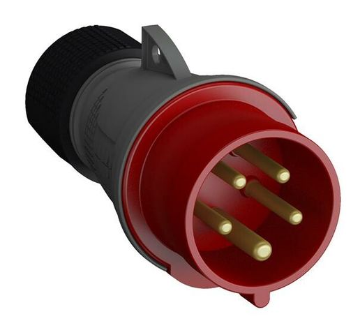 Вилка кабельная 32А 3Р+N+E IР44 переносная 415В Easy&Safe - 2CMA101995R1000 ABB 432EP6
