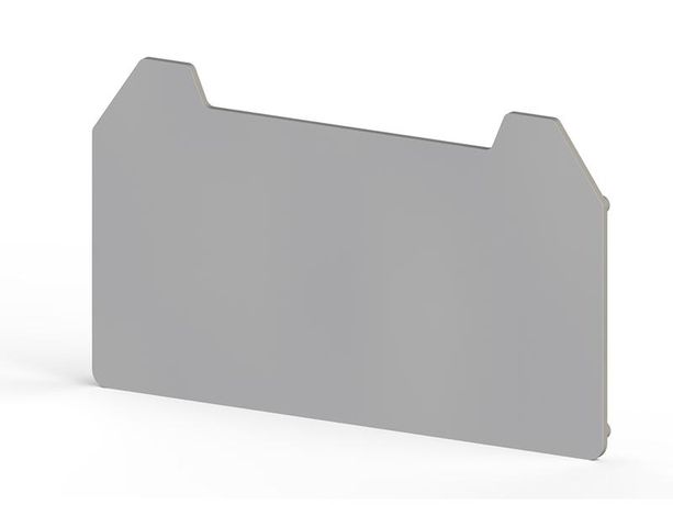 Сегмент концевой на клеммники AVK 4CC/CE/CCA сер. NPP Klemsan 450349