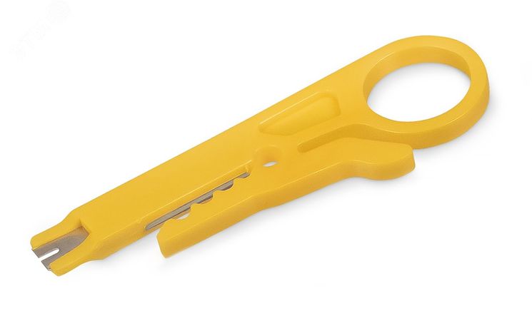 Инструмент для зачистки и разделки витой пары, 110 тип - HT-318 Cabeus 7835c