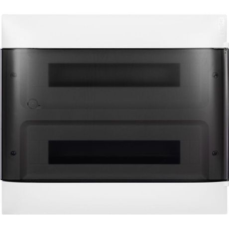 Щиток пластиковый встраиваемый Practibox S 2х18 дым. дверь Leg 137557 Legrand