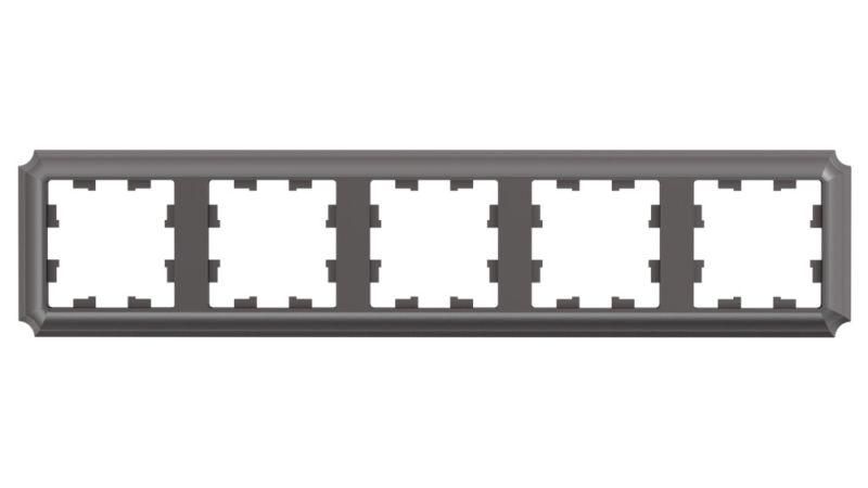 Рамка 5-м AtlasDesign Antique универс. мокко SE ATN100605 APC