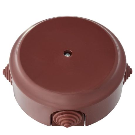 Коробка монтажная ОП РЕТРО d94 с сальниками Bylectrica КМ-449 коричневый