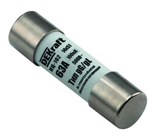 Предохранитель цилиндрический 10A 14x51 ПЦ-102 | 21374DEK DEKraft APC