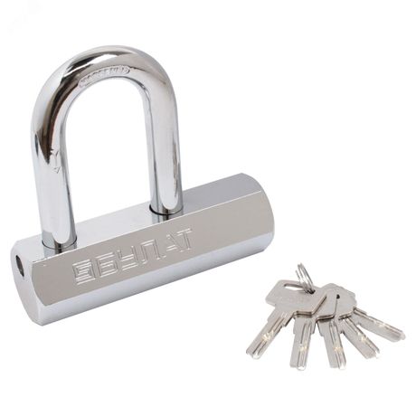 Замок навесной БУЛАТ ВС6-Р110-01МХ (ВС1С-110Д) d14 мм 5 перф. кл. - 14980 ПТК