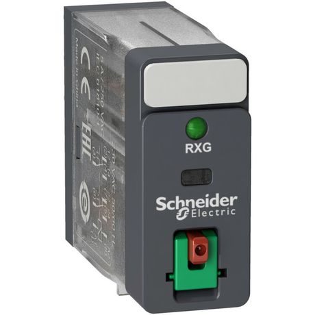 Реле промежуточное 5А 2СО~220В кнопка+LED SchE RXG22M7 Schneider Electric