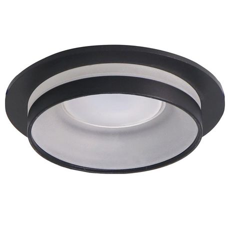 Светильник потолочный встраиваемый, MR16 G5.3, черный DL362 | 48812 FERON