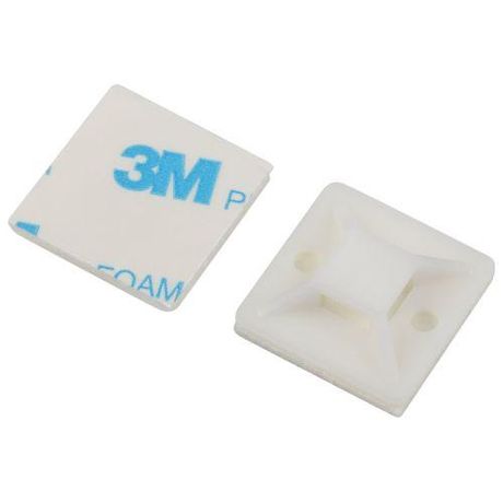 Площадка самоклеящаяся под хомуты 20х20мм NO-225-307 бел. (уп.10шт) Эра Б0066723