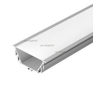 Профиль с экраном ALU-POWER-RW80F-2000 ANOD+FROST 2м алюминий Arlight 016472