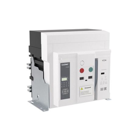 Выключатель автоматический воздушный 3P 3200А 100кА pro ANX32X расцепитель ETA стац. горизонт. подключениеие управления YON ANX32XM3FH522200K ДКС