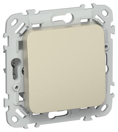 Выключатель 1-кл. СП FLITE ВС11-1-0-ФлШ 10А механизм шампань IEK FI-V10-0-10-1-K37 IEK (ИЭК) арт. FI-V10-0-10-1-K37