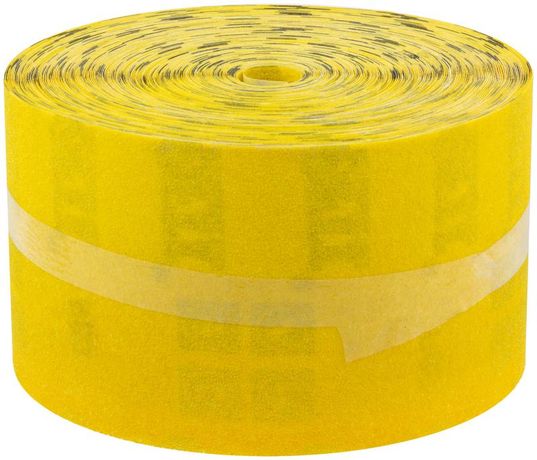 Бумага нажд.в рулонах, на бум.финской основе, ал.-окс. 115 мм х 50 м (Р 60) - 38053 РОС