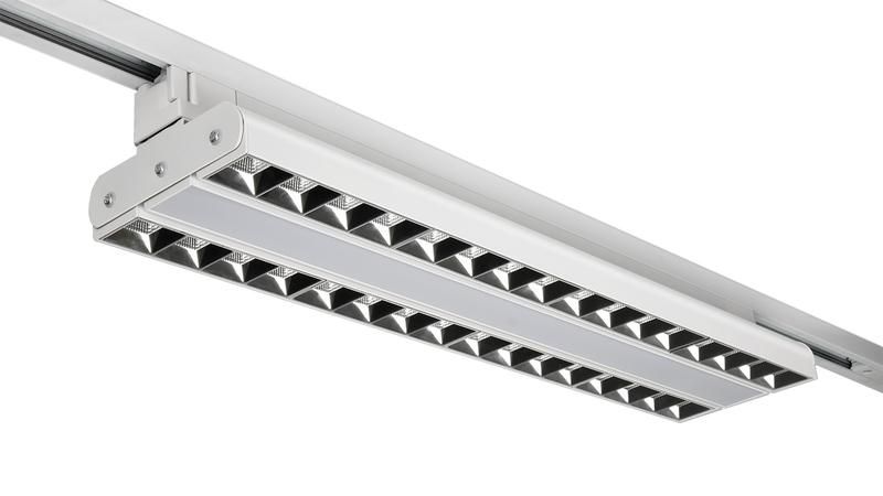 Светильник светодиодный трековый PTR 2260R 1F2S 60Вт 4000К IP40 60град./120град./60град. 280мм WH бел. Pro+ JazzWay 5039612