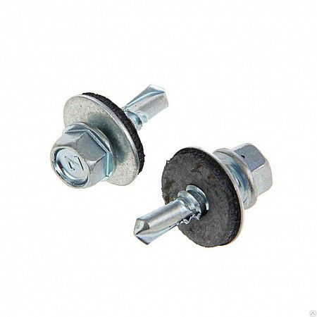 Саморез кровельный 6.3х19 с буром оцинк. (коробка) (уп.5кг) Tech-Krep/Zitar 144789