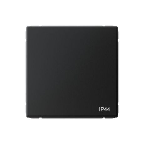 Переключатель 1-кл. ArtGallery IP44 10AX быстрозажим. клем. механизм карбон SE GAL441061S APC