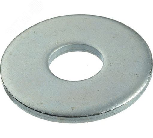 Шайба DIN9021 М8 увеличенная кузовная оцинкованная(15кг/3060шт) - 320433 Руфкомплект