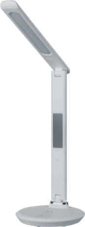 Светильник светодиодный настольный 80 683 NDF-D044-8W-MK-WH-LED 8Вт 2700/4000/6000К 300лм сенсор USB ЖК дисплей (дата/время/будильник/температура) на основании бел. Navigator 80683