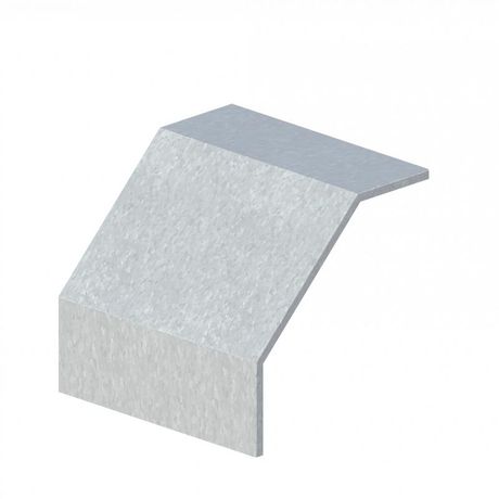 Крышка для лотка углового осн.400 сталь 1мм ЛМсК-90Н цУТ2.5 СОЭМИ Н0122430126