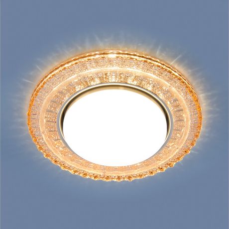 Светильник точечный встраиваемый 3028 GX53 GC тонированный с подсветкой | a043161 Elektrostandard