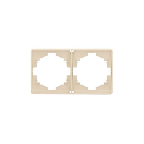 Рамка 2-м ROUND шелк Kranz KR-78-0752-7 Kranz арт. KR-78-0752-7