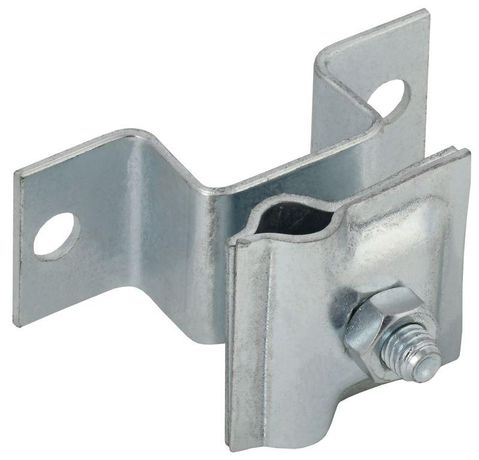 Держатель-зажим соединительный проводника круглого 6-10мм опорный L=30-40мм оцинкованная сталь HDZ IEK - ZHC81-14-1-10-040