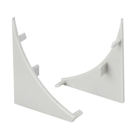 Заглушка для MIC-F белая с отверстием (ARL, Пластик) - 026203 Arlight