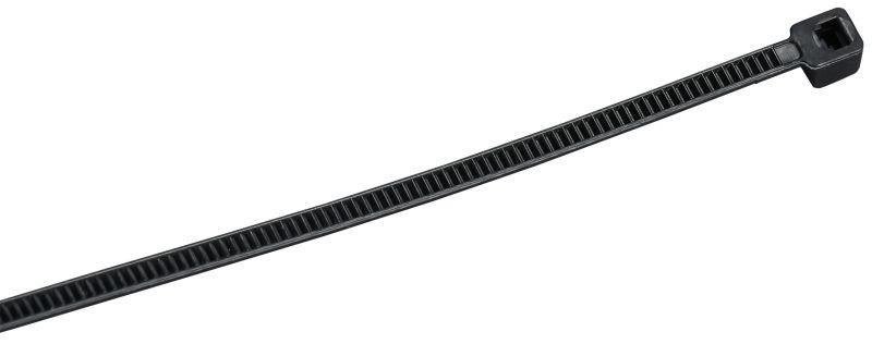 Хомут P6.6 стандартный черный 2.5х100мм 100шт/упак IEK - UHH30-D025-100-100-K02