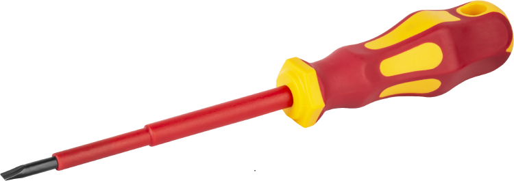 Отвертка диэлектрическая 3x75 прямошлицевая 1000В - 19727 Navigator 71948