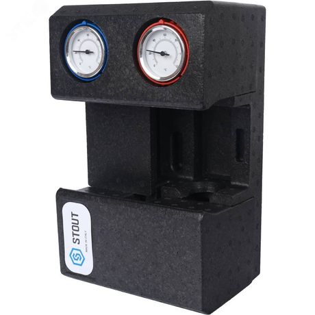 Группа насосная с термостатическим смесительным клапаном 3/4' без насоса - SDG-0002-002001 STOUT RG008TI3OD8U91