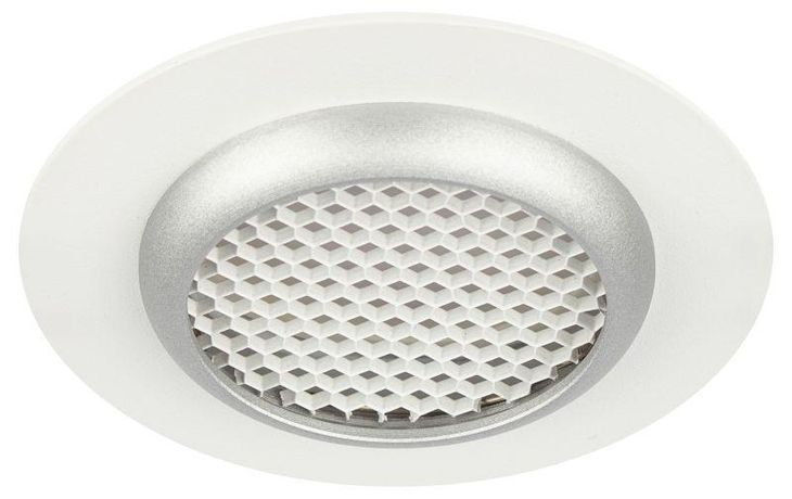 Встраиваемый светильник алюминиевый KL109 WH/SL MR16 GU5.3 белый/серебро матовый | Б0061829 ЭРА