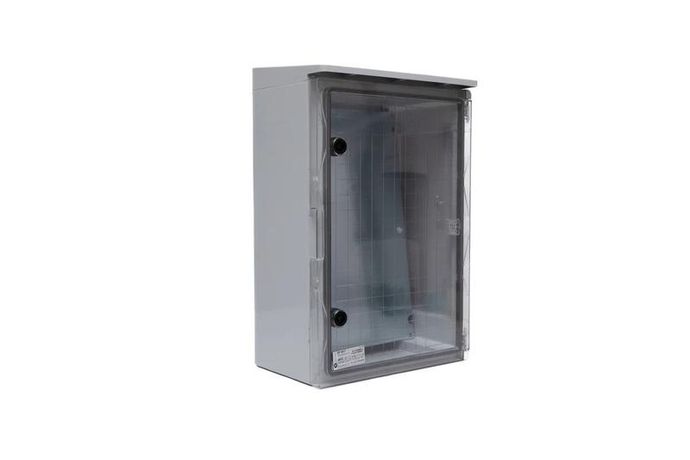 Корпус щита распределительного влагозащищенного с козырьком 600х800х260мм навесной пластик прозр. дверца Cetinkaya Pano CP5619