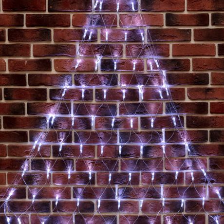 Гирлянда светодиодная "Сеть" 2х2х1.5м 136LED бел. 10Вт 230В IP65 свечение с динамикой провод ПВХ прозр. Neon-Night 215-055