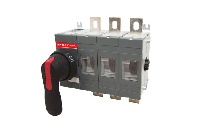 Рубильник ВНК-35-1 3П 250А с установленной фронтальной ручкой управления | SQ0744-0003 TDM