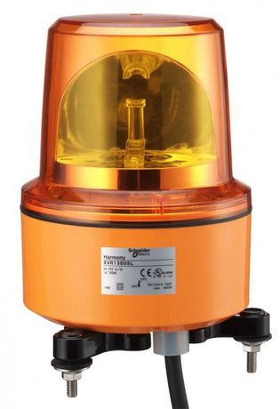 ЛАМПА МАЯЧОК ВРАЩ ОРАНЖ 24В AC/DC 130ММ | XVR13B05L Schneider Electric