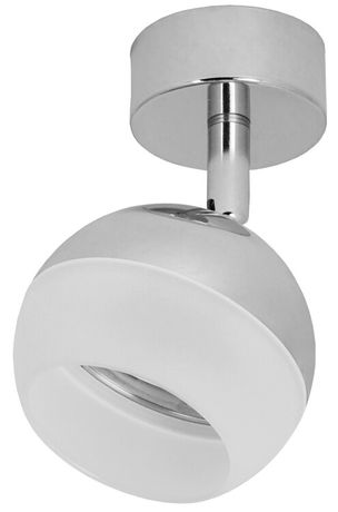 Светильник декоративный 4011 накладной настенно-потолочный под лампу GX53 хром - LT-USB0-4011-GX53-1-K23 IEK