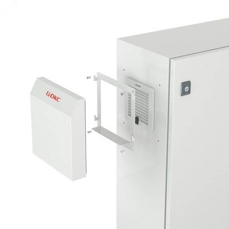 Защитная панель IP56 листовая сталь RAL9005 для вентиляторов и решеток 250x250/252x252 мм | R5RK15B DKC ДКС