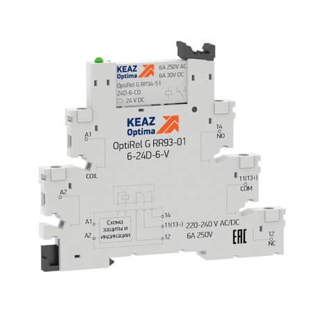 Релейный модуль OptiRel G RM38-51-24D-6-V-CO-G| 280990 | КЭАЗ