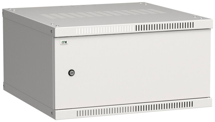 Шкаф LINEA WE 6U 600x600мм дверь металл серый | LWE3-06U66-MF ITK IEK