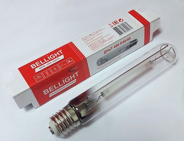 Лампа ДНАТ 400 Вт Е40 BL (40) РФ ПРО - 400245678 BELLIGHT