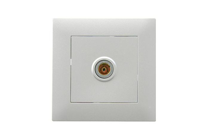 Розетка TV проходная Karea RIZZ STAR сер. Makel 88065007