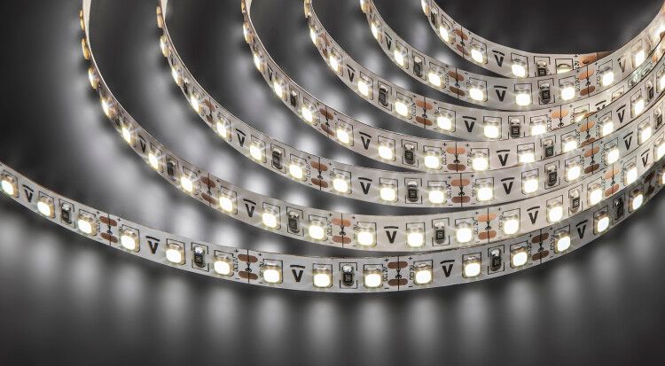 Лента светодиодная NLS-3528W120-9,6-IP20-12V R5 9,6Вт 12В 4000К IP20 5м | 71408 Navigator NLS-3528 18193