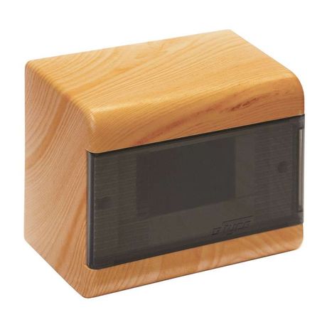 Щиток распределительный навесной на 6 модулей с дверцей бук IP40 (ЩРн-П-6) - 68026-38М TYCO