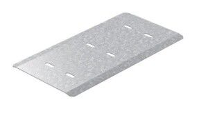 Протектор соединения лотков шириной 200 мм универсальный, толщ. 1,0 мм, Сендзимир цинк, 032727 | ПРУМ-200-1,0-СЦ Ostec