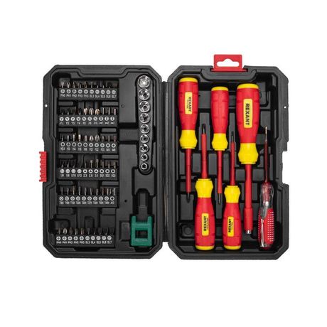 Набор отверток диэлектрических, 76 предметов | 12-4771-3 REXANT MEET