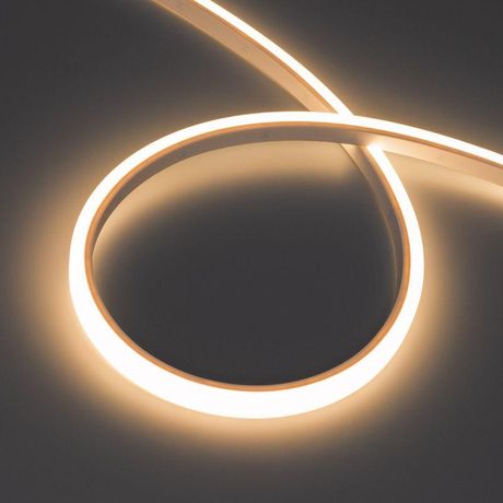 Лента светодиодная герметичная WAVE-TOP-PU-A144-10x10mm 24V Warm3000 (5 W/m, IP68, 5m, wire x2) (ARL, вывод боковой, 3 года) - 052434 Arlight