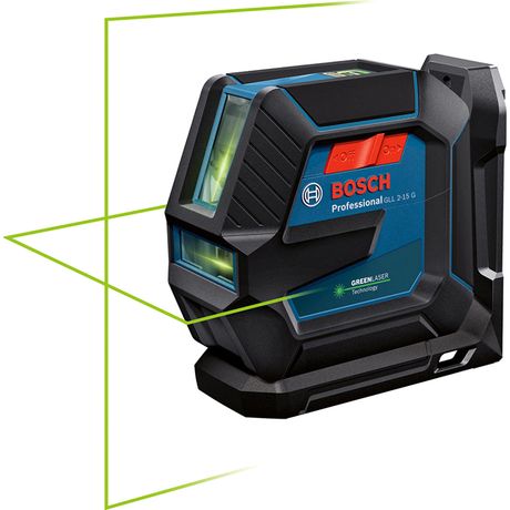 Нивелир лазерный Bosch GLL 2-15 G зеленый луч 15 м 0601063W00